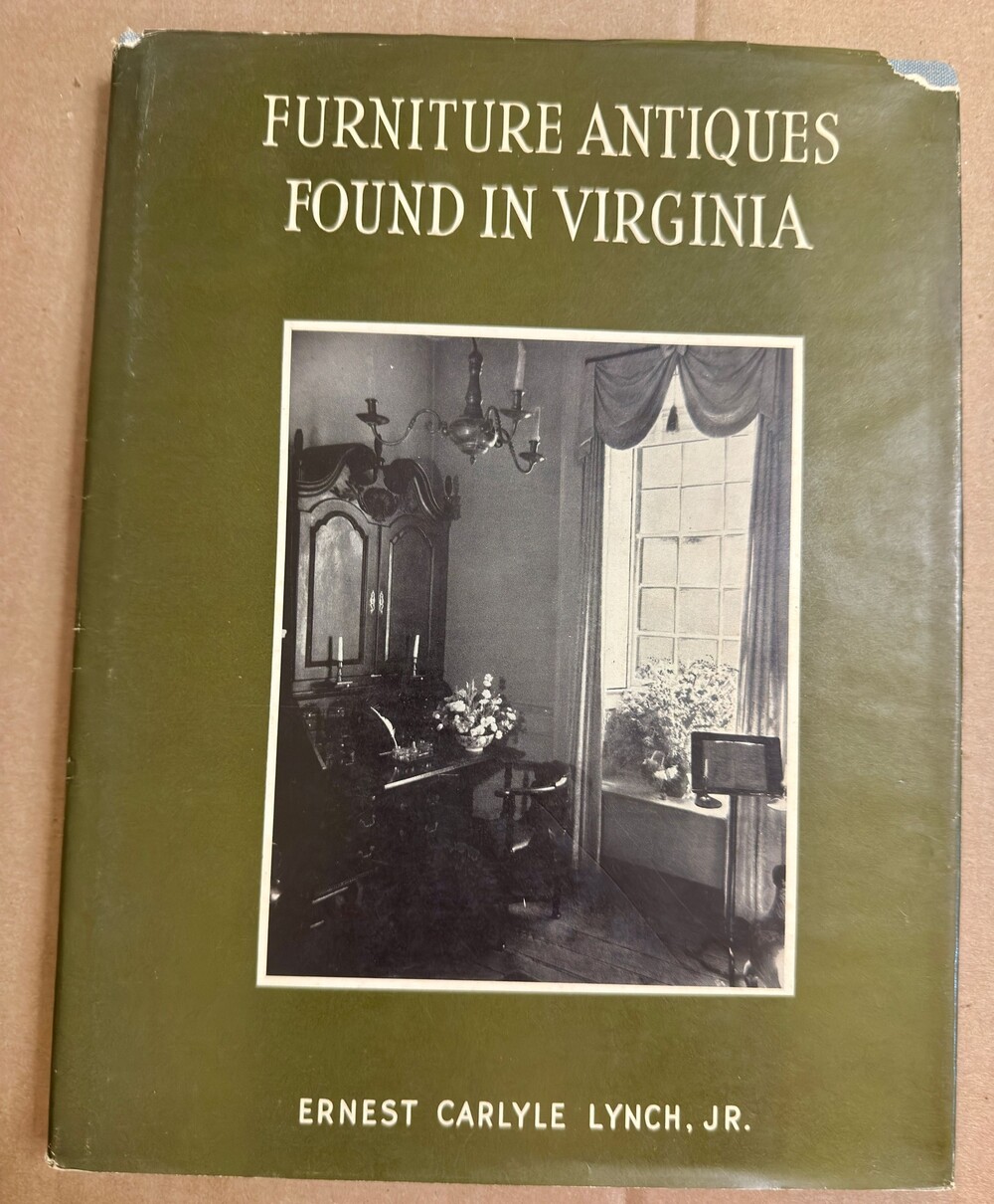 Furniture Antiques Found in Virginia: A Book of Measured Drawings